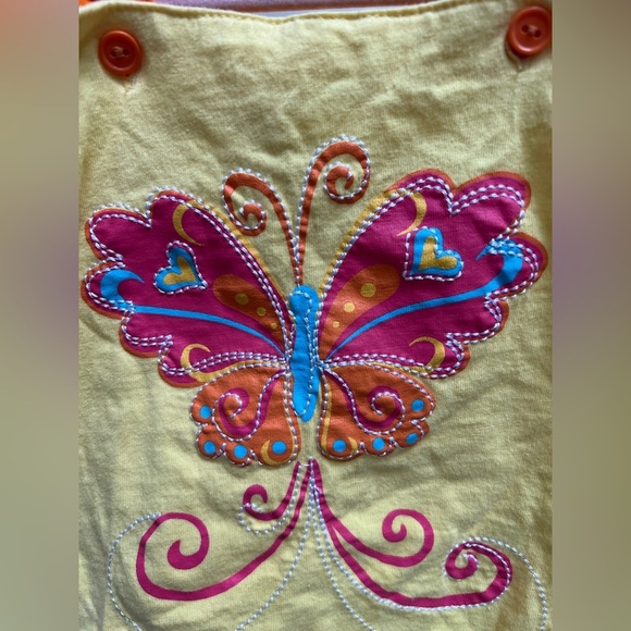 B.T. Kids 12M Multicolor Butterfly Girls Tank Top Blouse - Picture 2 of 5